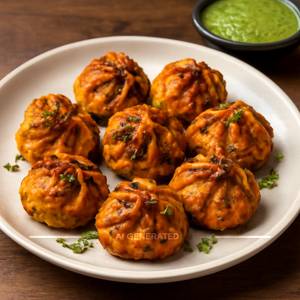 Veg Achari Tandoori Momos