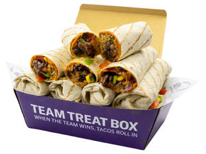 Burrito Party Pack Box of 8 Habanero Burritos Veg