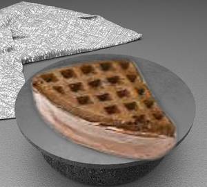 Cotton Candy Waffle