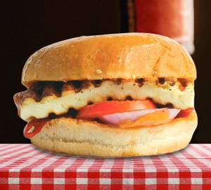 Royal paneer grilled burger
