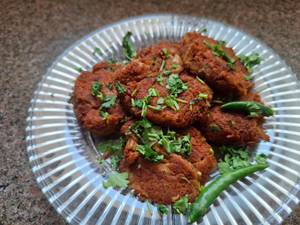 Begum's Special Chicken Shami Kebab 2 pieces with mint pudina chutney