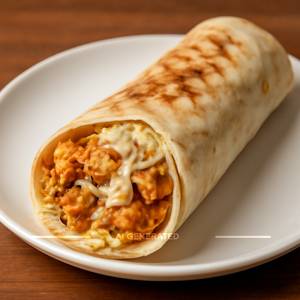 Special with cheese paneer shawarma