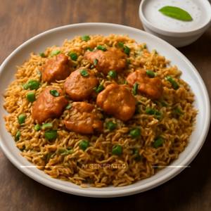 Boneless Chicken Tawa Pulao
