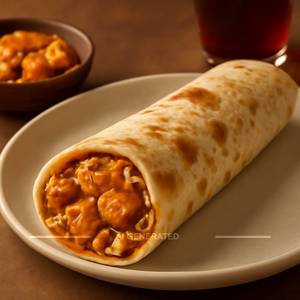 Paneer Butter Delight Shawarma