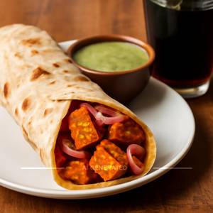 Paneer Tikka Shawarma