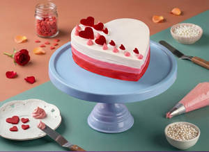 Premium Red Velvet Anniversary Cake