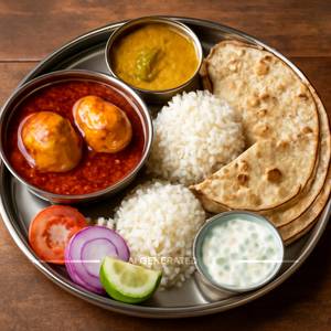 Egg Saoji Thali