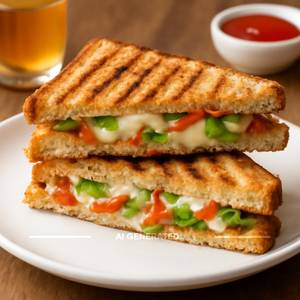 Veg cheese sandwitch