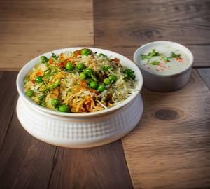 1 veg special biryani