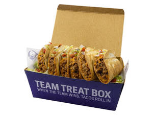 Taco Party Pack Box of 6 Crunchy Wheat Tacos Chicken
