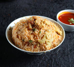 Chicken Fried Rice + Chilli Chicken