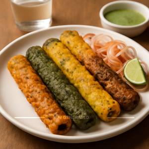 Assorted Kebab Platter Veg