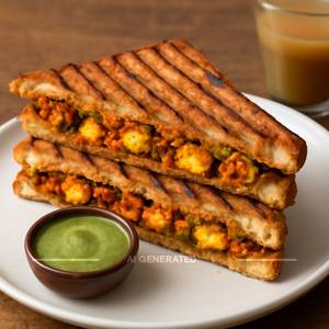 Moroccan Paneer Grilled Sandwich