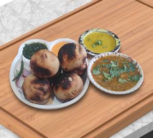6 Pcs Daal Baati+ Special Chokha