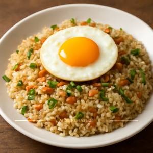 Egg Garlic Fried Rice