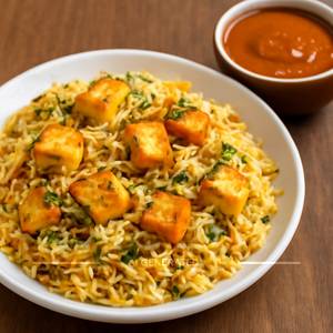 Paneer Biryani & Gravy