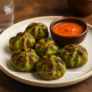 Veg Hariyali Tandoori Momos