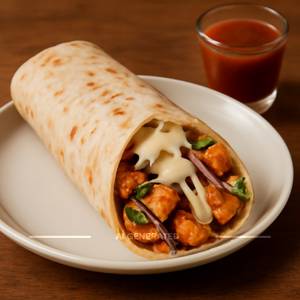 Special With Cheese Paneer Shawarma