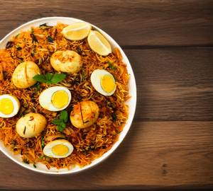 Egg Biryani (Basmati Rice)