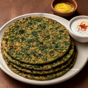 Palak Methi Paratha