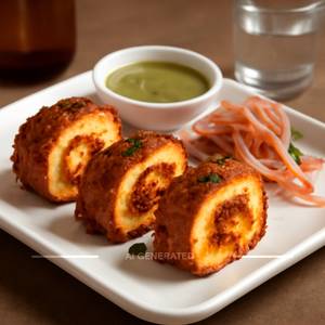 Paneer Roulade Spicy