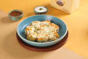 Paneer Momos Cheese Baked