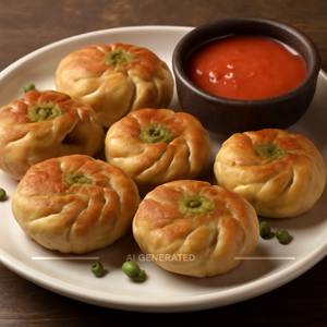 Veg Pan Fried Momos