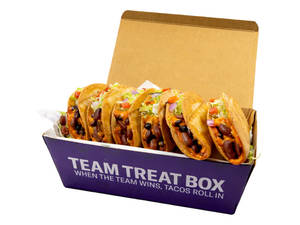 Taco Party Pack – Box of 6 Crunchy Wheat Tacos - Veg