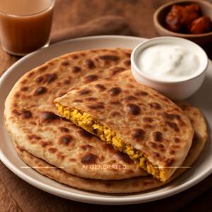 Paneer paratha