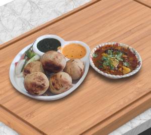 6 Pcs Special Litti+ Sabji