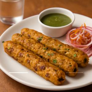 Corn Seekh Kabab