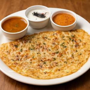 Onion Rava Plain Dosa
