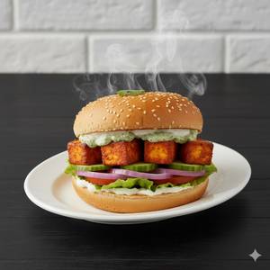 Tandoori Paneer Burger
