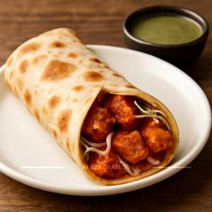 Paneer Smokey Tandoori Shawarma