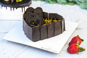 Heart Shape Cake - [truffle]  [500g]