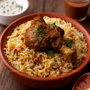 Hyderabadi Mutton Dum Biryani