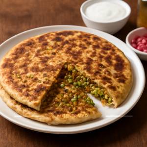 Veg Keema Paratha