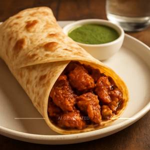Bhuna Chicken Roll