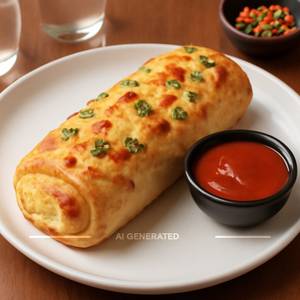 Cheese Chilli Pizza Roll