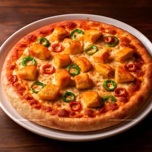 Cheese Chilli Paneer Pizza