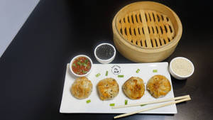 Veg Baozi Momo 4 Pcs