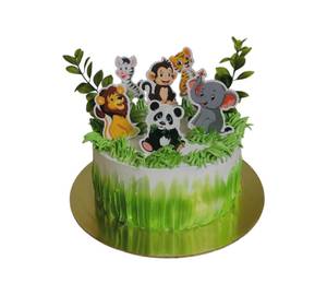 Jungle Theme Cake [500 Grams]