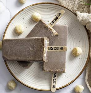 Roasted Hazelnut Popsicle