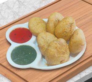 6 Pcs Satu Kachori+ Chatni
