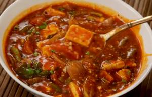 Paneer Chilli Gravy