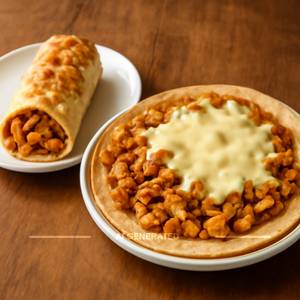 Special Chicken Shawarma With Open Chicken Shawarma