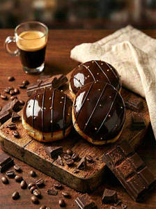 Dark Chocolate Donut
