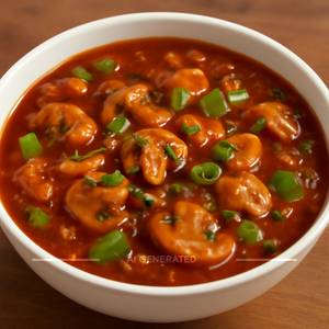 Chilly Mushroom (gravy)