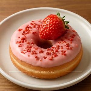 Strawberry Doughnut