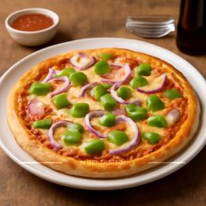Onion Capsicum Pizza